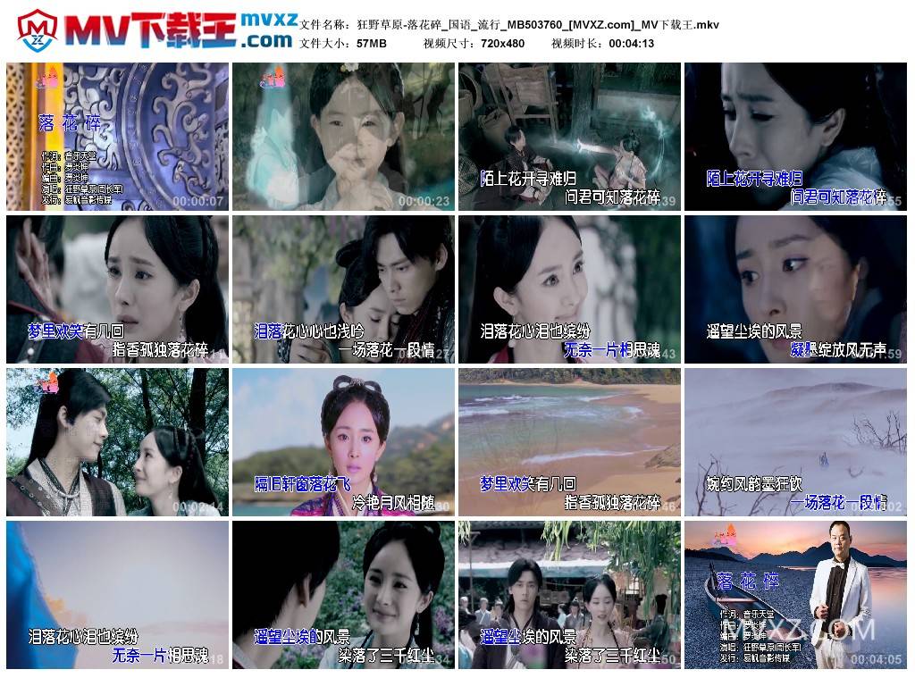 狂野草原-落花碎_国语_流行_MB503760